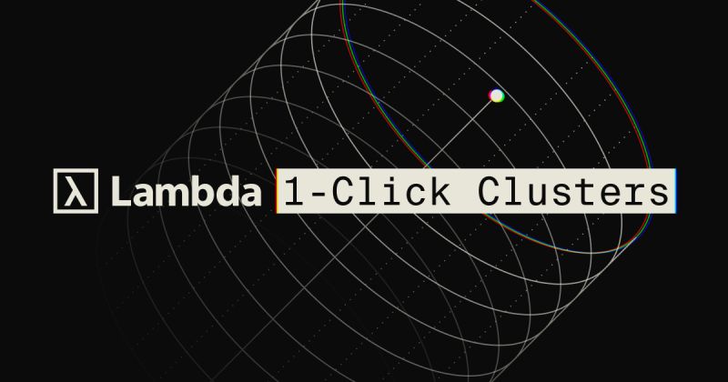 Introducing Lambda 1 Click Clusters A New Way To Train Large Ai Models - Retina Gradient Arts for Desktop